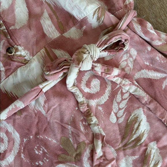 Pink Patterned Maxi Dress - Picture 4 of 6